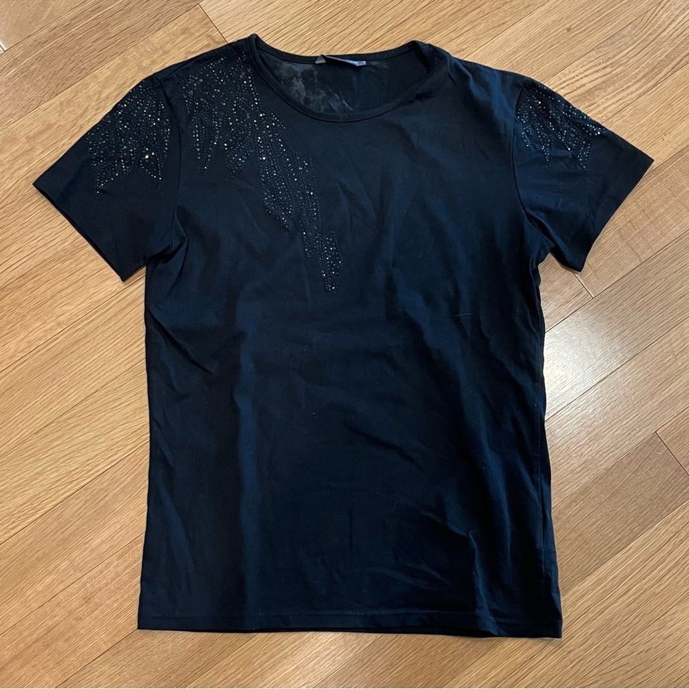 H&M Rhinestone Party Tee - Small - Picture 2 of 4